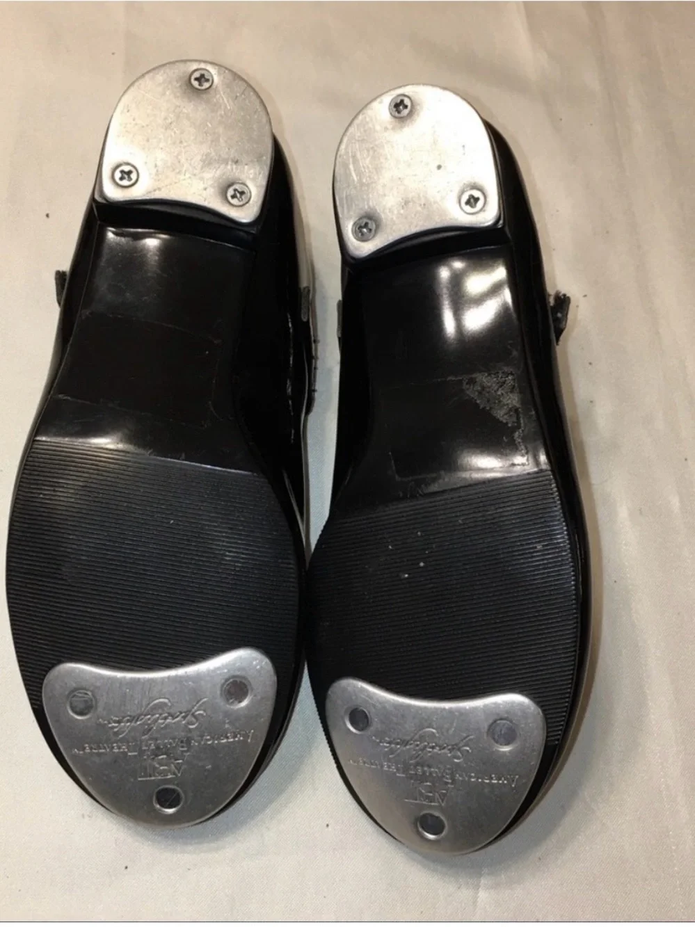 Girls' Black Tap Shoes Mary Jane Style